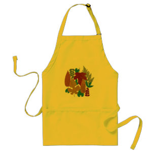 Autumn leaves standard apron