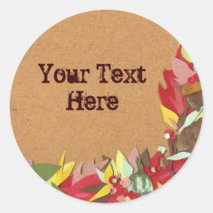 Autumn Leaves Sticker