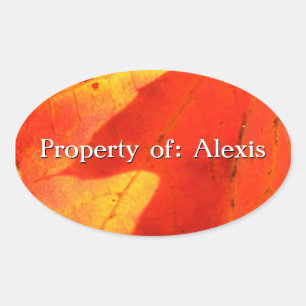 Autumn Leaves Sticker