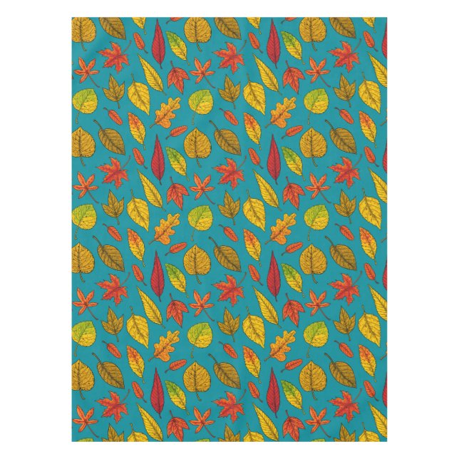 Autumn leaves tablecloth (Front)