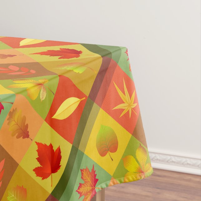 Autumn Leaves Tablecloth (In Situ)