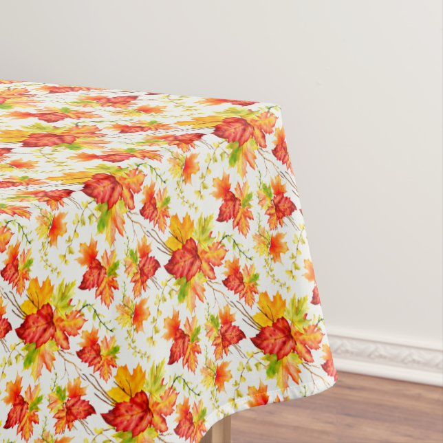 Autumn Leaves Tablecloth (In Situ)