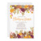 Autumn Leaves Thanksgiving Dinner Invite