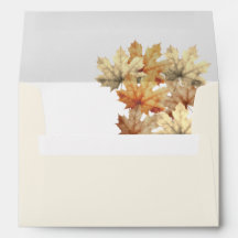 Autumn Leaves Thanksgiving Invitation