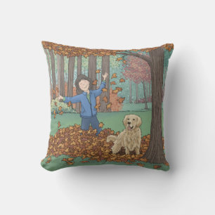 Autumn Leaves Throw Pillow
