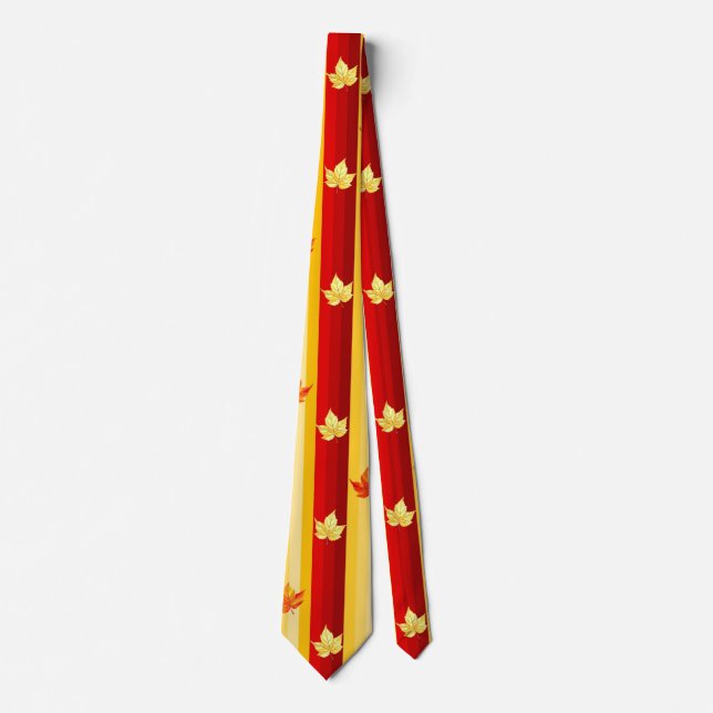 Autumn leaves tie (Front)