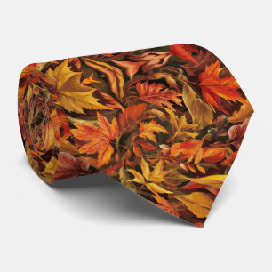 Autumn Leaves Tie
