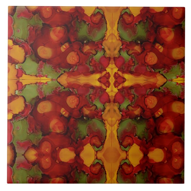 Autumn Leaves Tile (Front)
