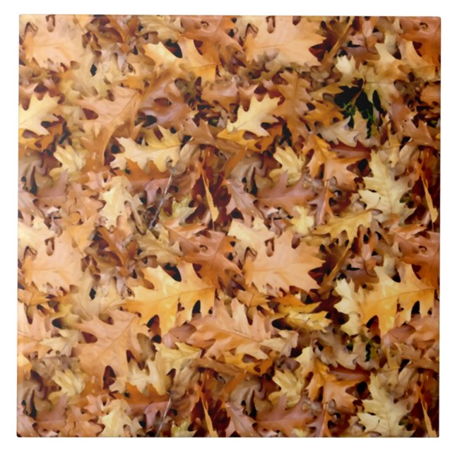 AUTUMN LEAVES TILE (Front)
