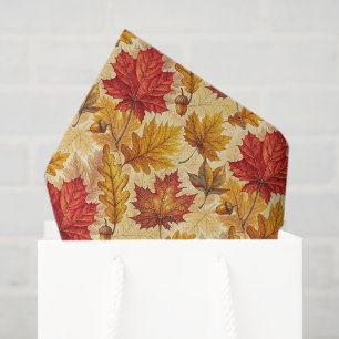 Autumn Leaves Tissue Paper