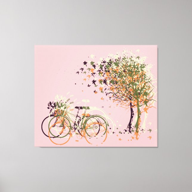 Autumn Leaves Trees #2 Canvas Print (Front)