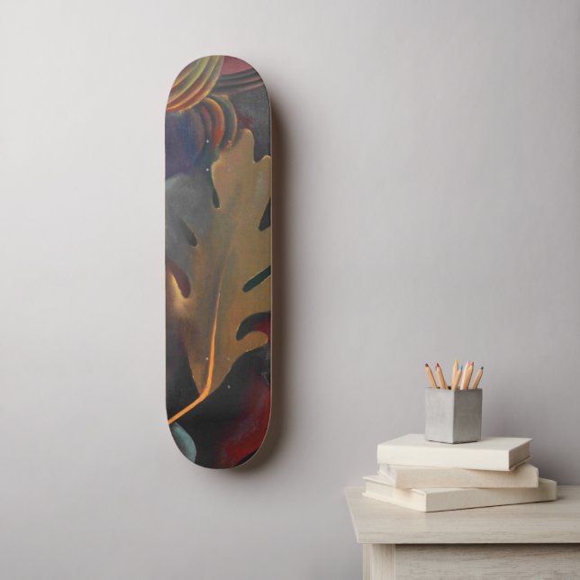 Autumn Leaves Under Water | Georgia O'Keeffe | Skateboard (Wall Art)