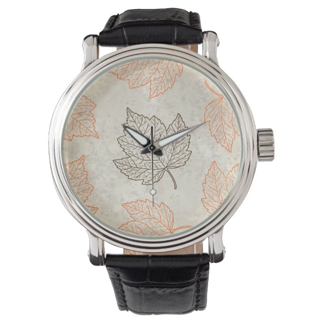 Autumn leaves watch (Front)