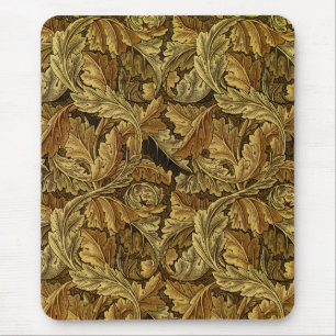 Autumn leaves William Morris pattern Mouse Mat
