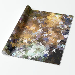 AUTUMN LEAVES WRAPPING PAPER