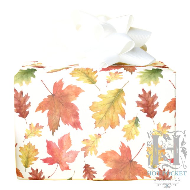 Autumn Leaves Wrapping Paper (Creator Uploaded)