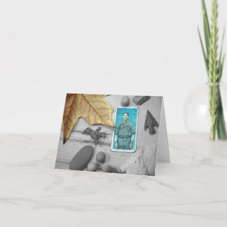 autumn leavings card