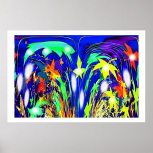 Autumn lights poster