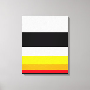 Autumn lines canvas print