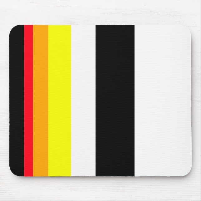 Autumn lines mouse mat (Front)