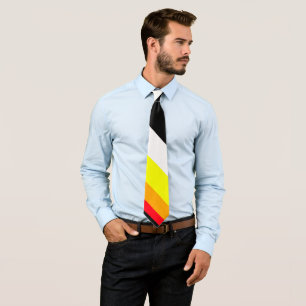 Autumn lines tie