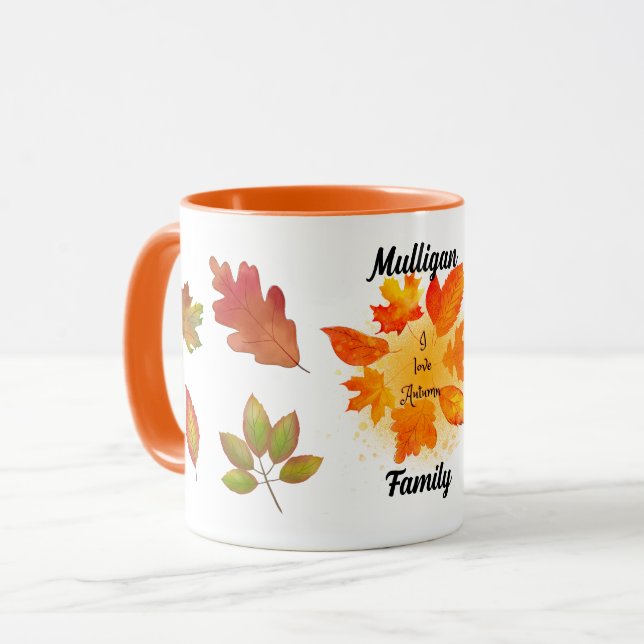 Autumn Love Mug (Front Left)