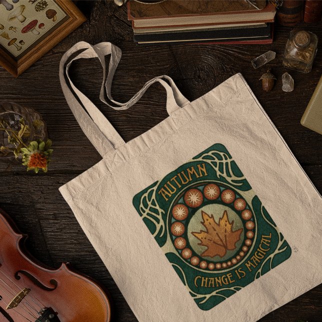 Autumn Magic Vintage Style Tote Bag (Autumn Magic Vintage Style Tote Bag)