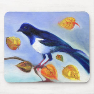 Autumn Magpie 2012 Mouse Mat