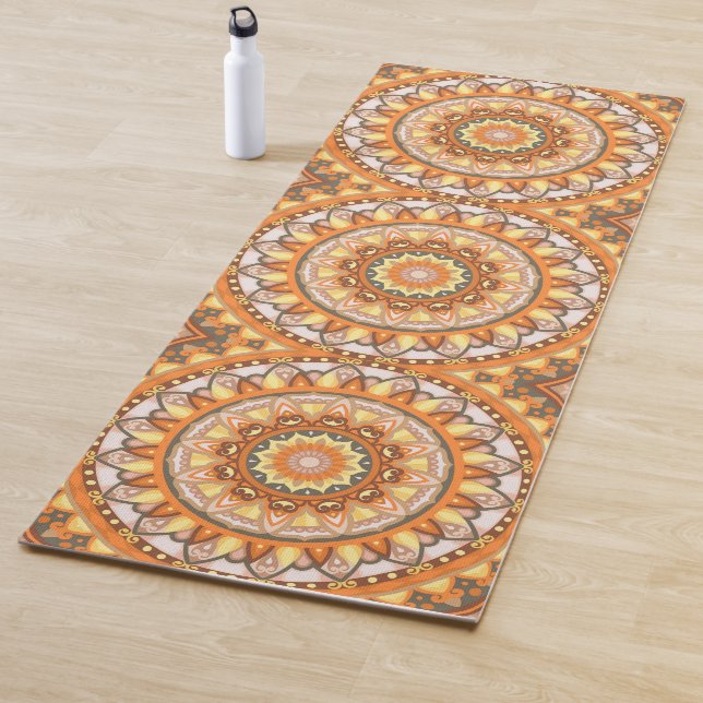 Autumn Mandala Yoga Mat (In Situ)