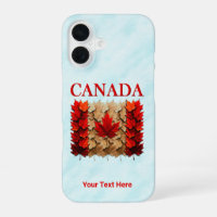 Autumn Maple Leaf Canadian Flag