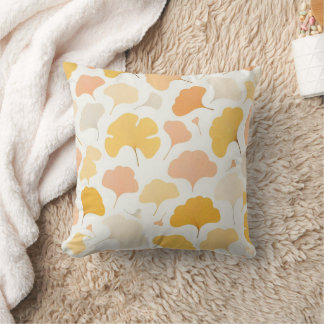 autumn maple leaf pillow