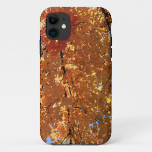 Autumn Maple Leaves iPhone 11 Case