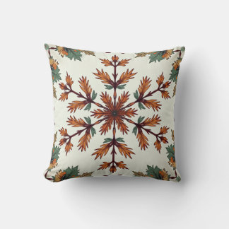 Autumn Maple Leaves Pillow Cushion