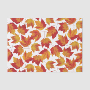 Autumn Maple Leaves Tissue Paper