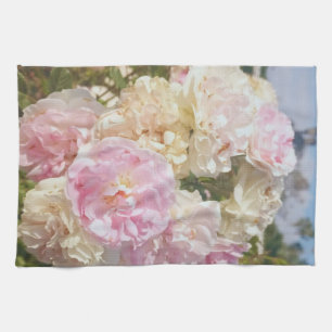 Autumn Meadow Flowers Tea Towel