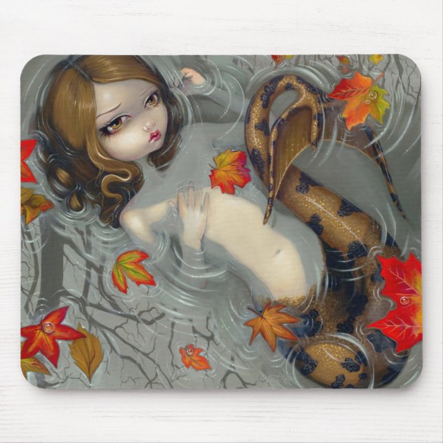 "Autumn Mermaid" Mousepad (Front)