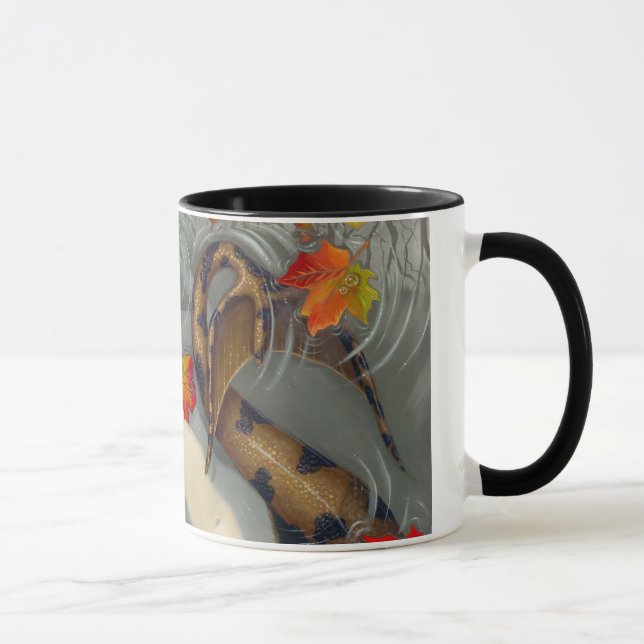 "Autumn Mermaid" Mug (Right)
