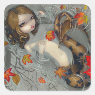 "Autumn Mermaid" Sticker