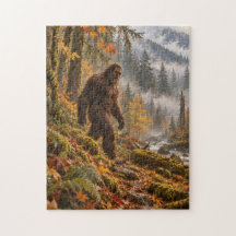 Autumn Mist Bigfoot Puzzle