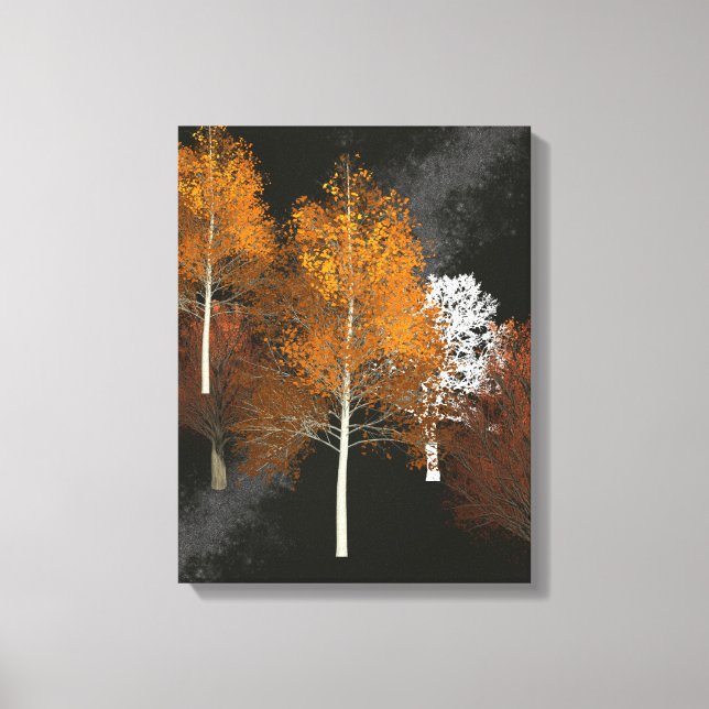  Autumn Mist Stretched Canvas Print (Front)