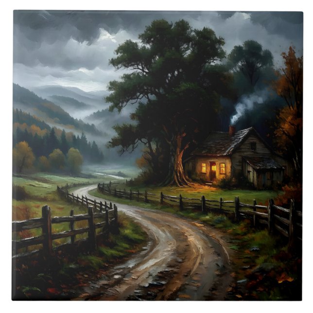 Autumn Mists Tile (Front)