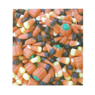 Autumn MIx Candy Corn Notepad
