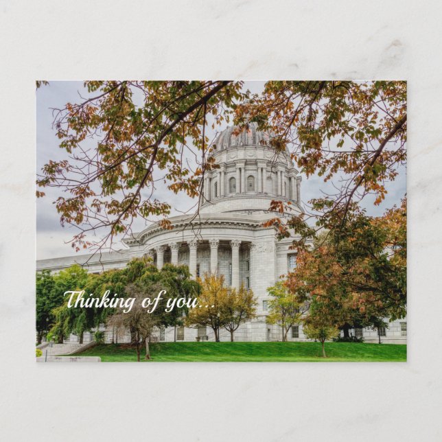 Autumn MO Capitol Thinking Of You Postcard (Front)
