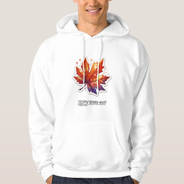 Autumn Mood: Happy Season / Hoodie Leaf #1 (Front)