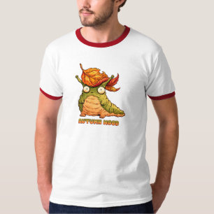 Autumn Mood Slug Ringer T-Shirt 