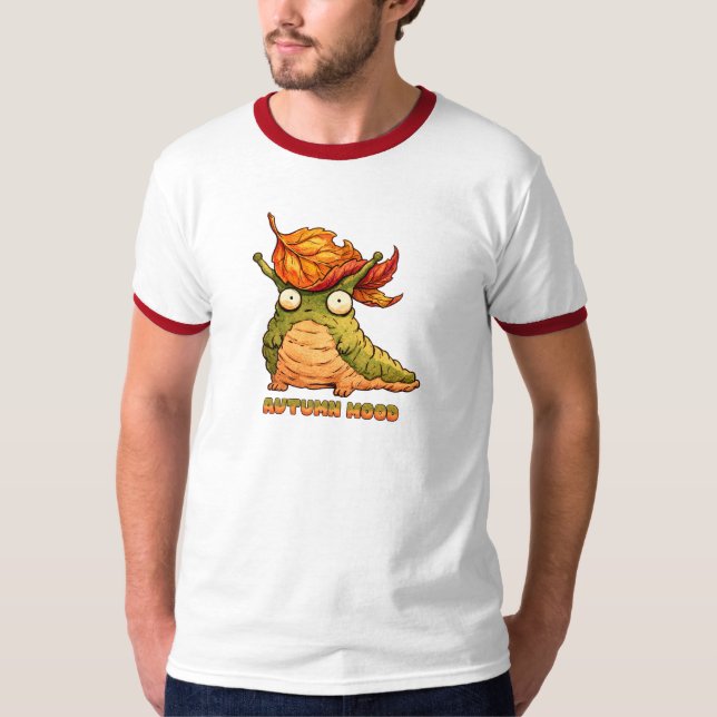 Autumn Mood Slug Ringer T-Shirt  (Front)