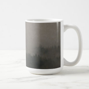 Autumn Moods Misty Forest Photo Art Nature Scene Coffee Mug