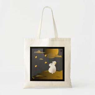 "Autumn" Moon Bunny tote-bag Tote Bag