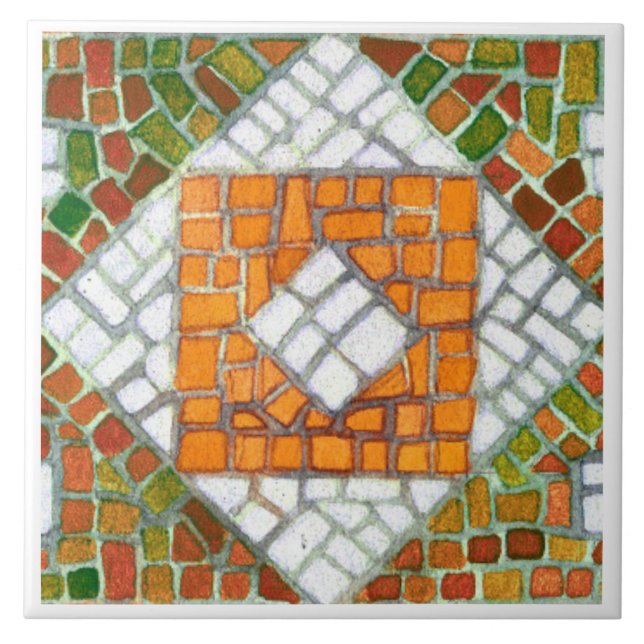 AUTUMN MOSAIC 6x6 Ceramic Tile (Front)