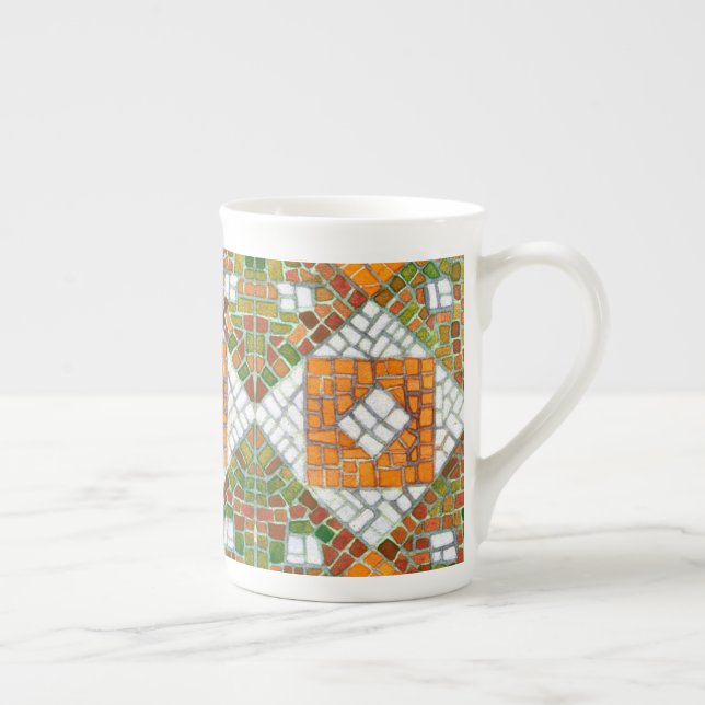 AUTUMN MOSAIC Bone China Mug (Right)